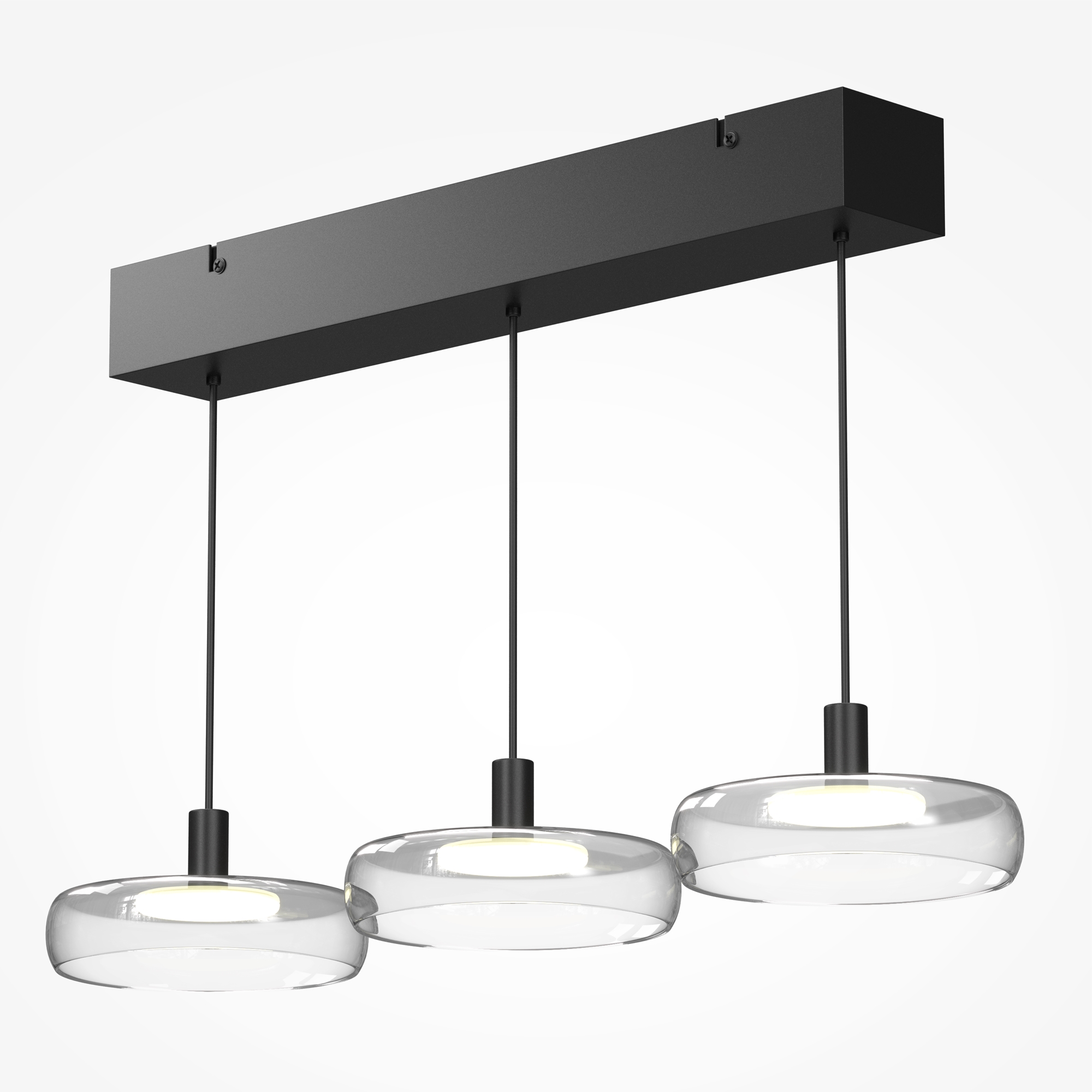Lampa wisząca nowoczesna FLOAT MOD498PL-L25BK, czarna, LED 25 W 3000 K – Maytoni - obrazek 2