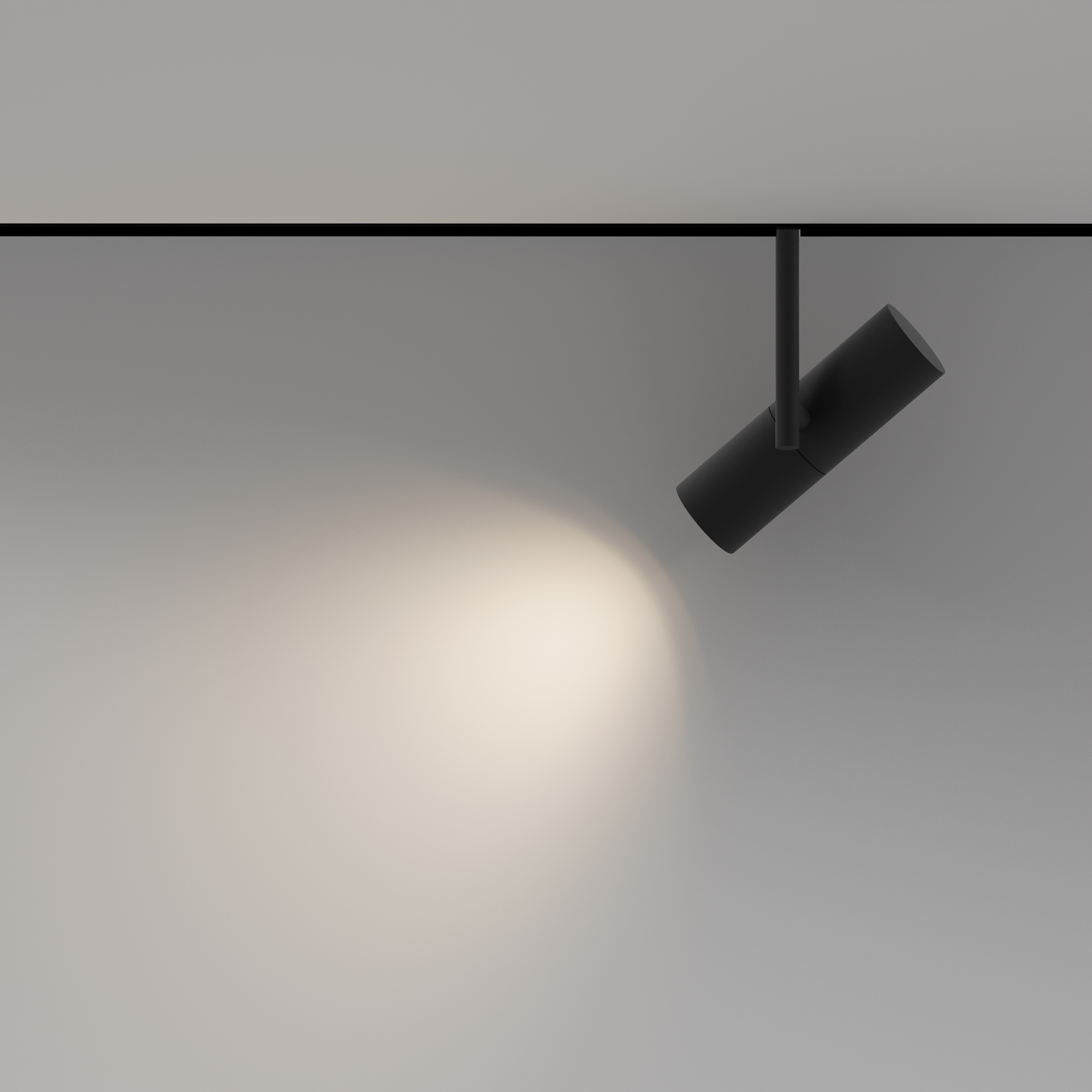 Reflektor do szyn magnetycznych EXILITY ELTI TR005-4-12W-DS-B, czarny, LED 12 W – Maytoni - obrazek 2
