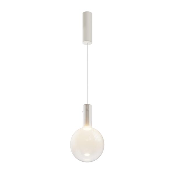 Lampa wisząca nowoczesna NEBULA MOD182PL-L4W3K, biała, LED 4 W 3000 K – Maytoni