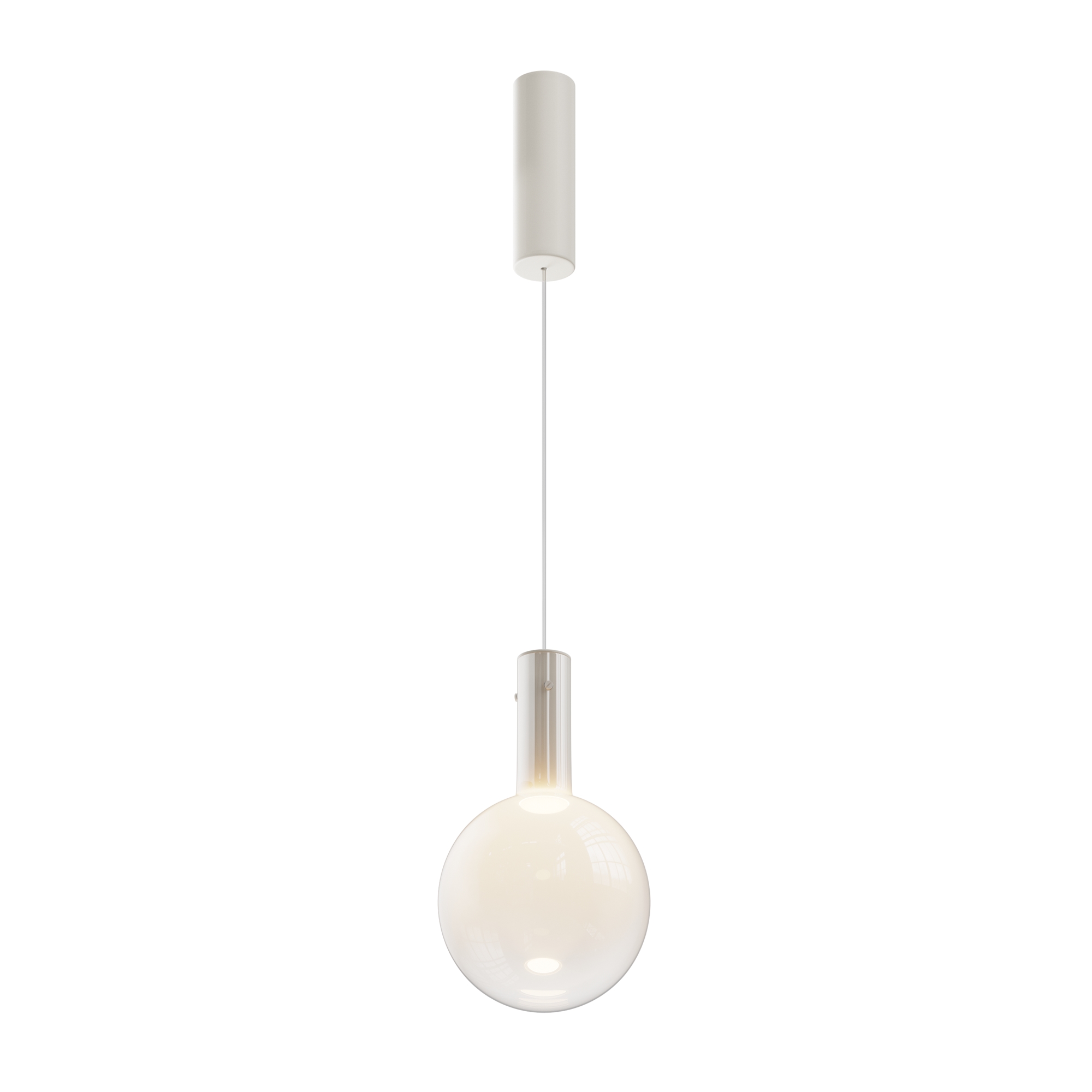 Lampa wisząca nowoczesna NEBULA MOD182PL-L4W3K, biała, LED 4 W 3000 K – Maytoni