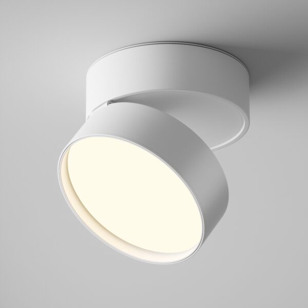 Oprawa sufitowa natynkowa ONDA C024CL-18W3K-W-1, biała, LED 18 W 3000 K – Maytoni