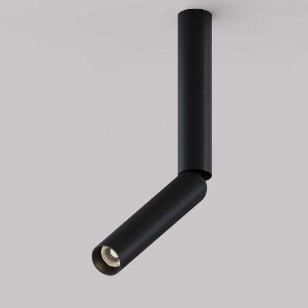Oprawa sufitowa natynkowa FOCUS T C142CL-6W3K-B, czarna, LED 6 W 3000 K – Maytoni