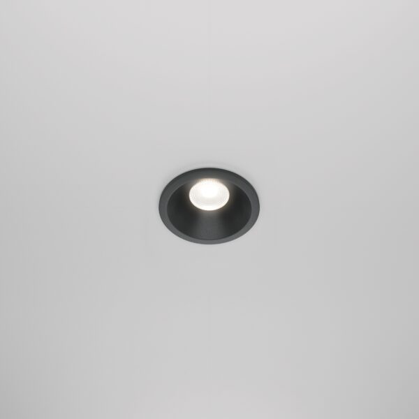 Oprawa sufitowa wpuszczana ZOOM DL034-01-06W4K-B, czarna, LED 6 W 4000 K IP65 – Maytoni