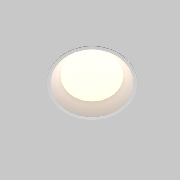 Oprawa sufitowa wpuszczana OKNO DL055-12W3-4-6K-W, biała, LED 12 W CCT 3000/4000/6000 K IP44 – Maytoni