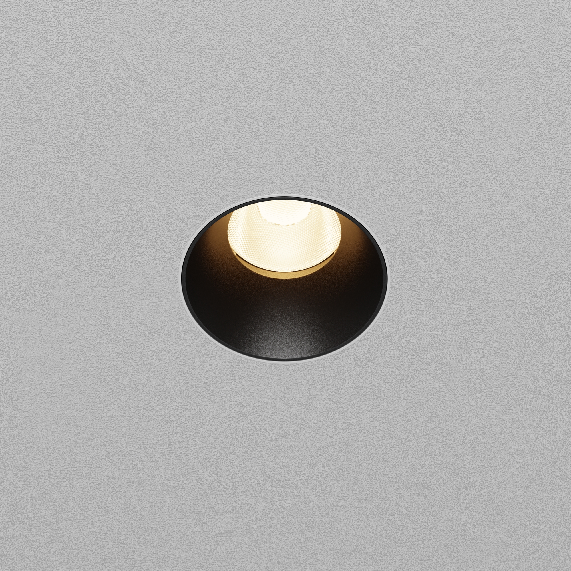 Oprawa sufitowa wpuszczana DIP DL119-10W-3K-TRS-B, czarna, LED 10 W 3000 K – Maytoni