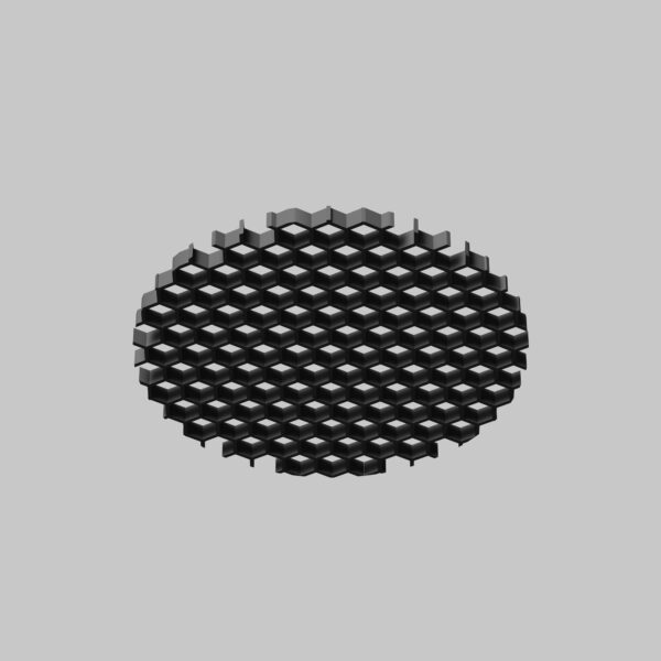 Filtr przeciwolśnieniowy DIP HoneyComb001-D41.5, czarny – Maytoni