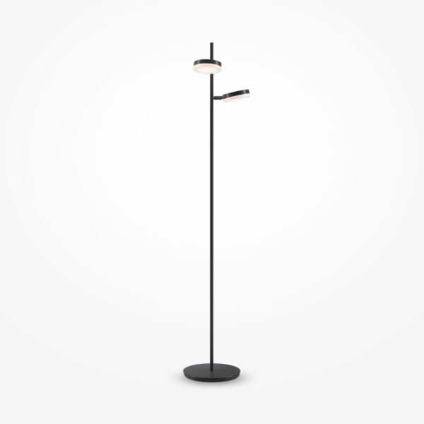 Lampa podłogowa nowoczesna FAD MOD070FL-L12B3K, czarna, LED 12 W 3000 K – Maytoni