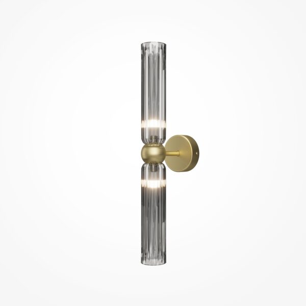Kinkiet nowoczesny ANTIC MOD302WL-02GR1, złoto-szary, 2×G9 – Maytoni