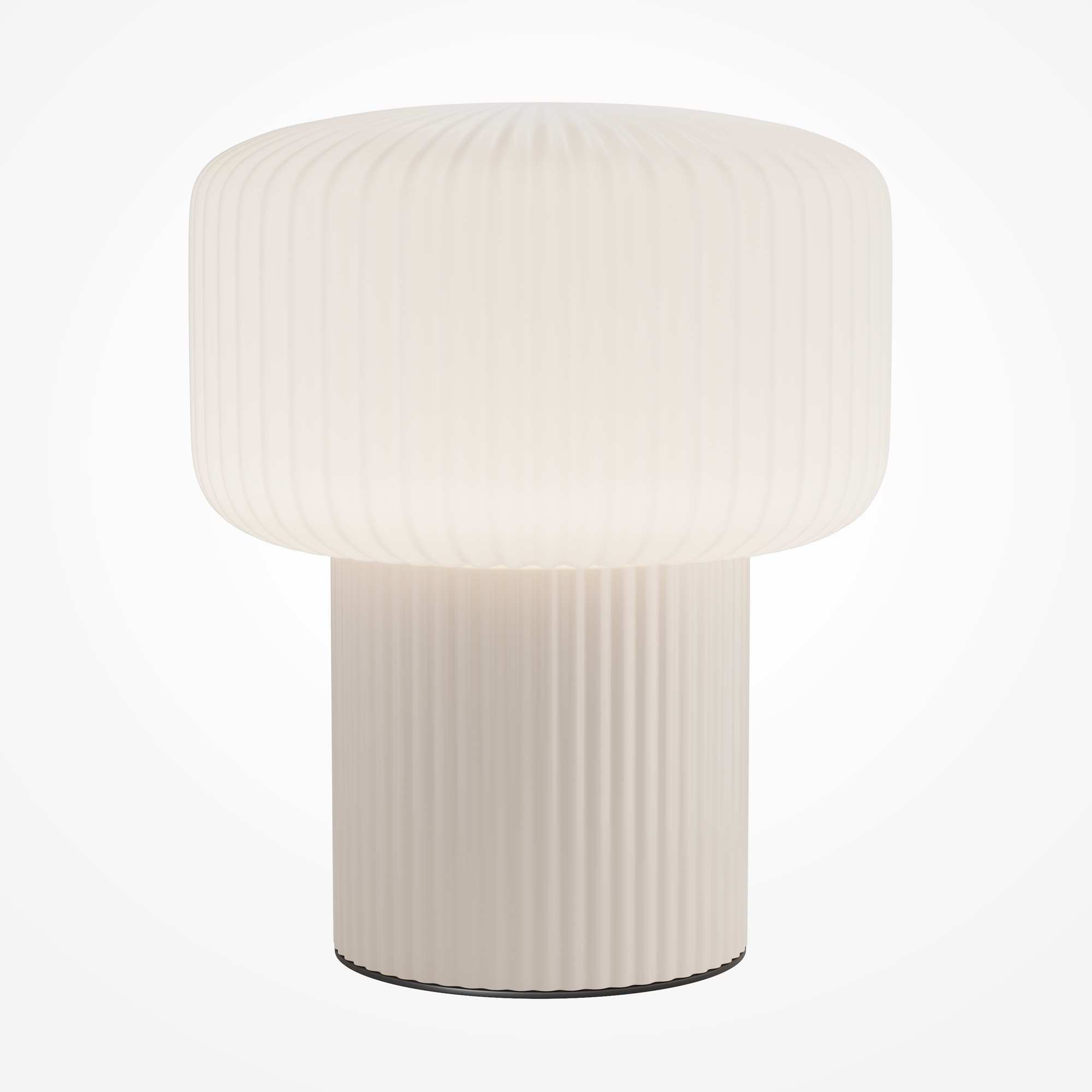 Lampa stołowa nowoczesna OMAGGIO MOD404TL-01BG, beżowo-biała, 1×G9 – Maytoni