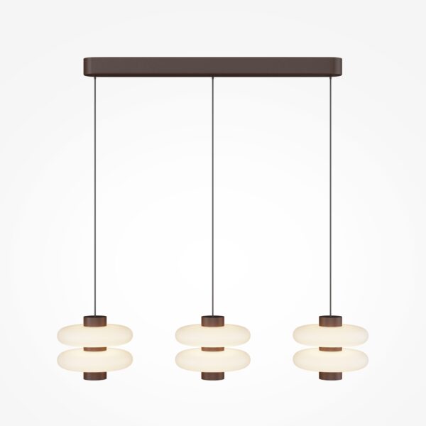 Lampa wisząca nowoczesna NUVEM MOD497PL-L23BRK, brązowa, LED 23 W 3000 K – Maytoni