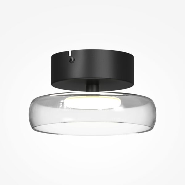 Lampa sufitowa nowoczesna FLOAT MOD498CL-L13BK, czarna, LED 13 W 3000 K – Maytoni