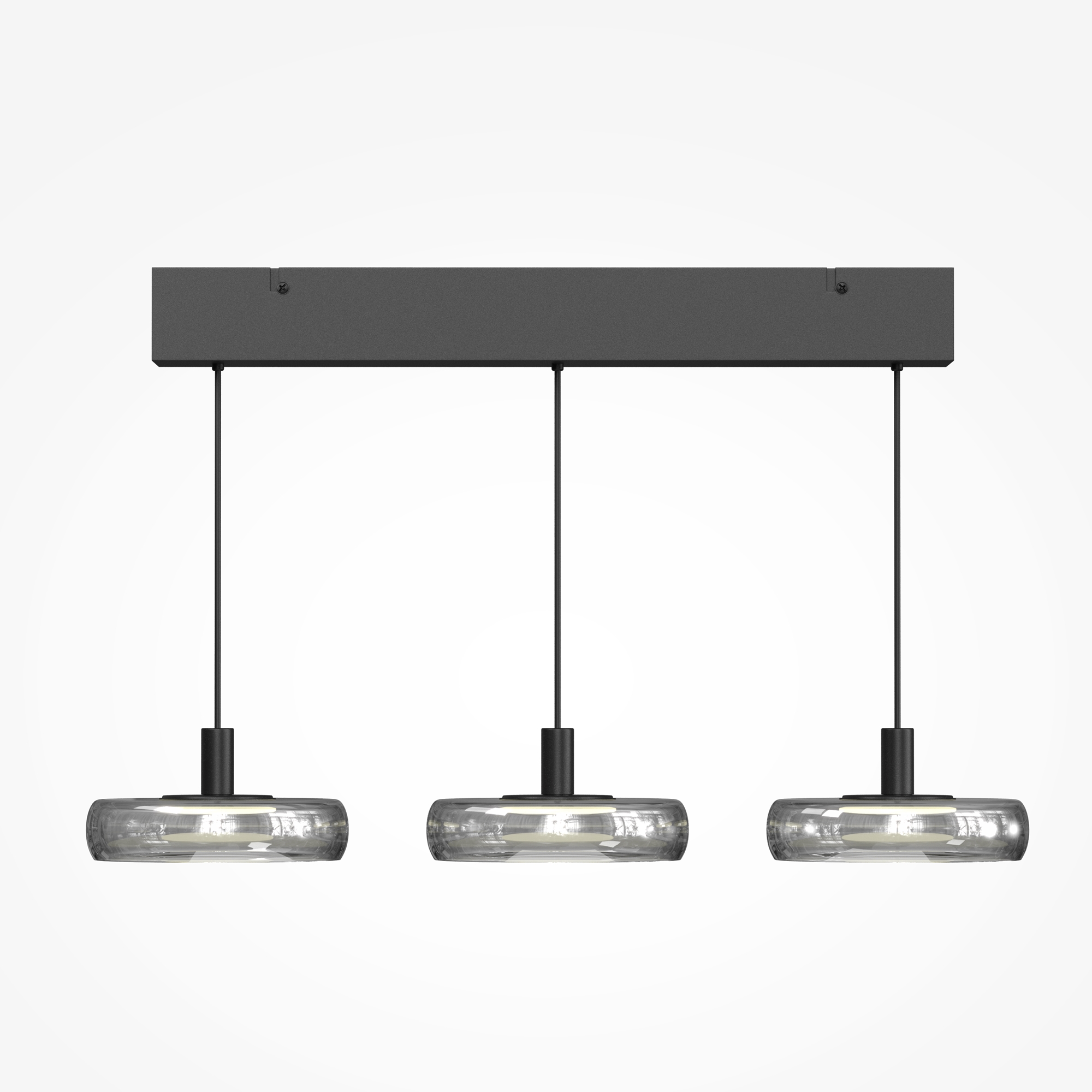 Lampa wisząca nowoczesna FLOAT MOD498PL-L25BK1, czarna, LED 25 W 3000 K – Maytoni