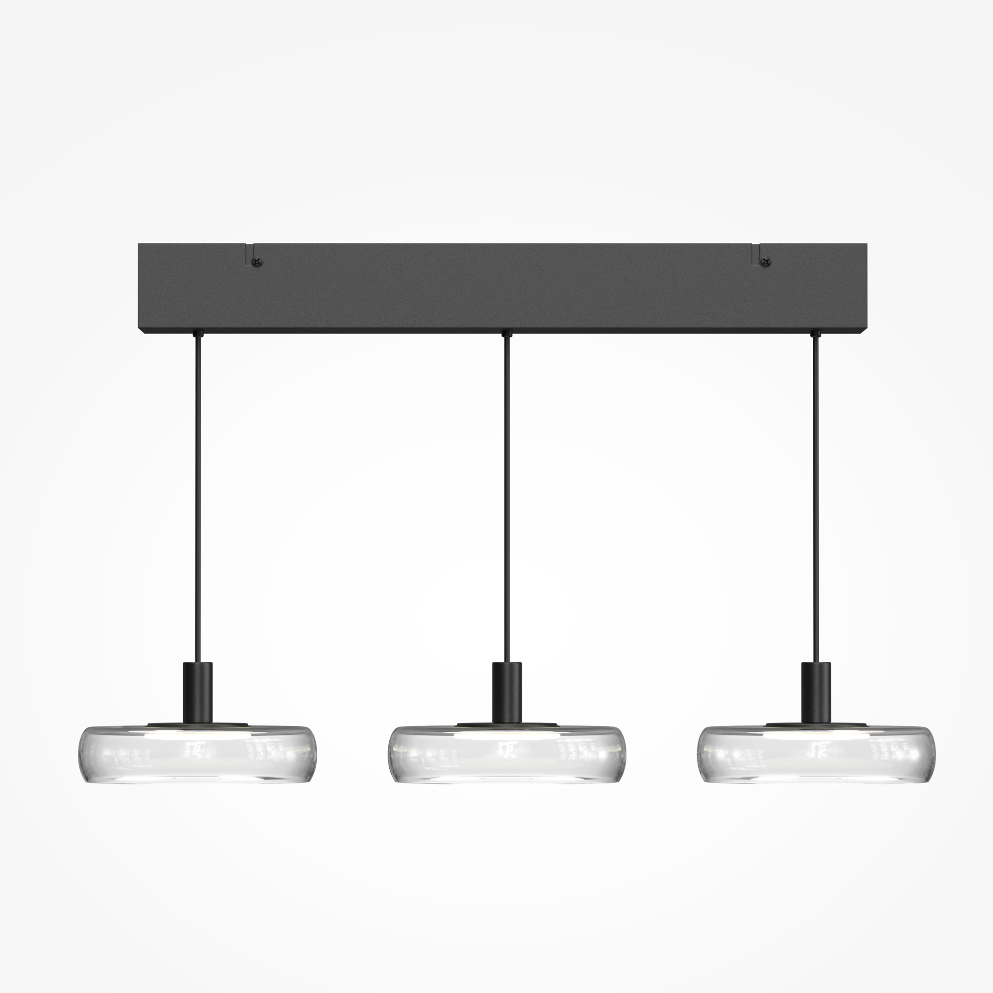 Lampa wisząca nowoczesna FLOAT MOD498PL-L25BK, czarna, LED 25 W 3000 K – Maytoni