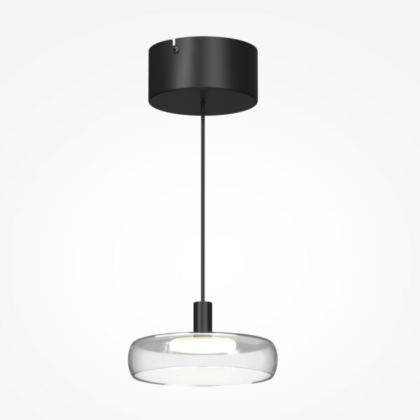 Lampa wisząca nowoczesna FLOAT MOD498PL-L13BK, czarna, LED 13 W 3000 K – Maytoni