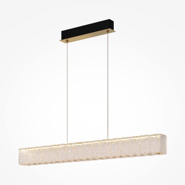 Lampa wisząca nowoczesna MAJESTY MOD517PL-L28BS3K, złota, LED 28 W 3000 K – Maytoni