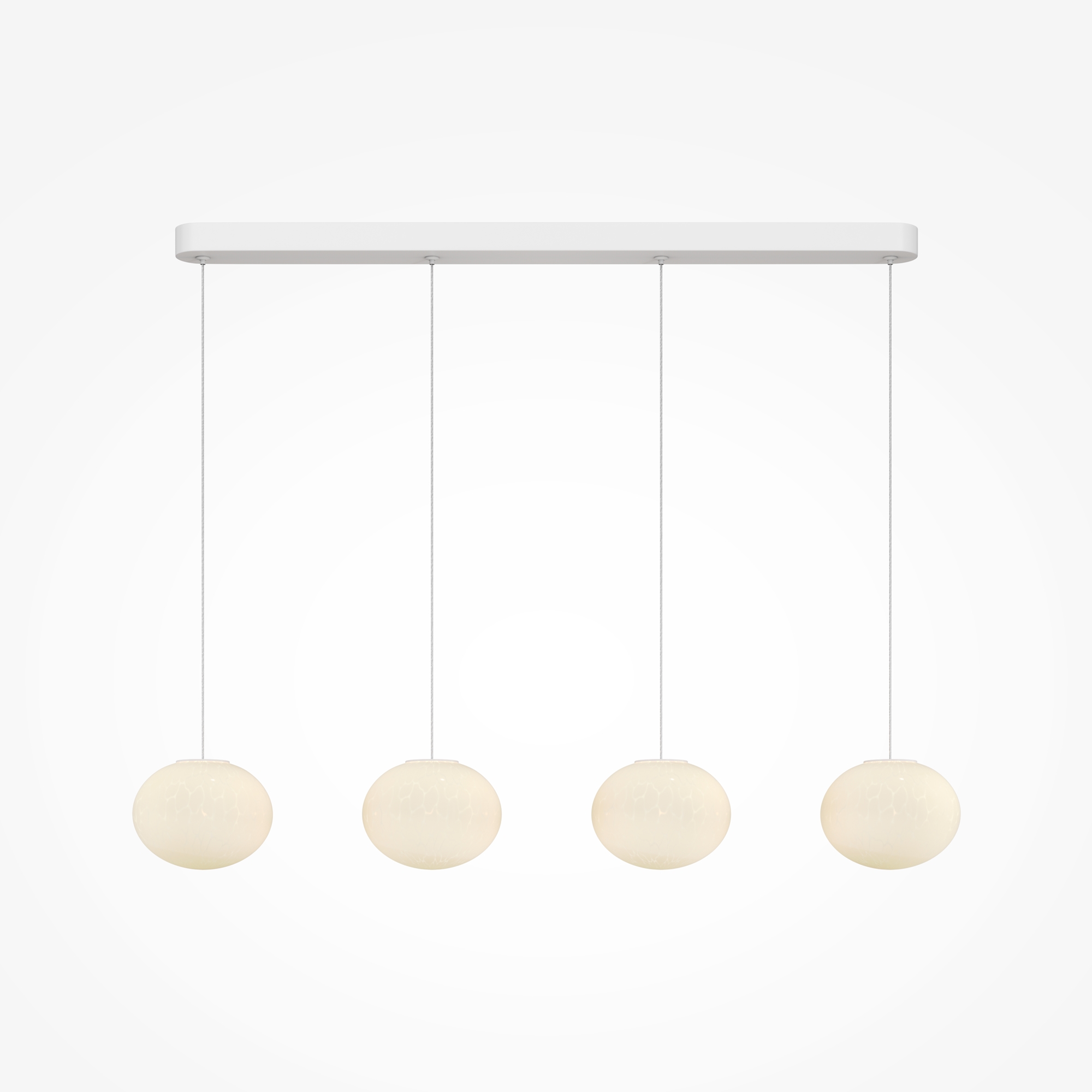 Lampa wisząca nowoczesna SPUME MOD542PL-L19WK, biała, LED 19 W 3000 K – Maytoni