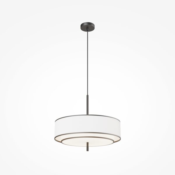 Lampa wisząca nowoczesna BERGAMO MOD613PL-05W, czarno-biała, 5×E27 – Maytoni