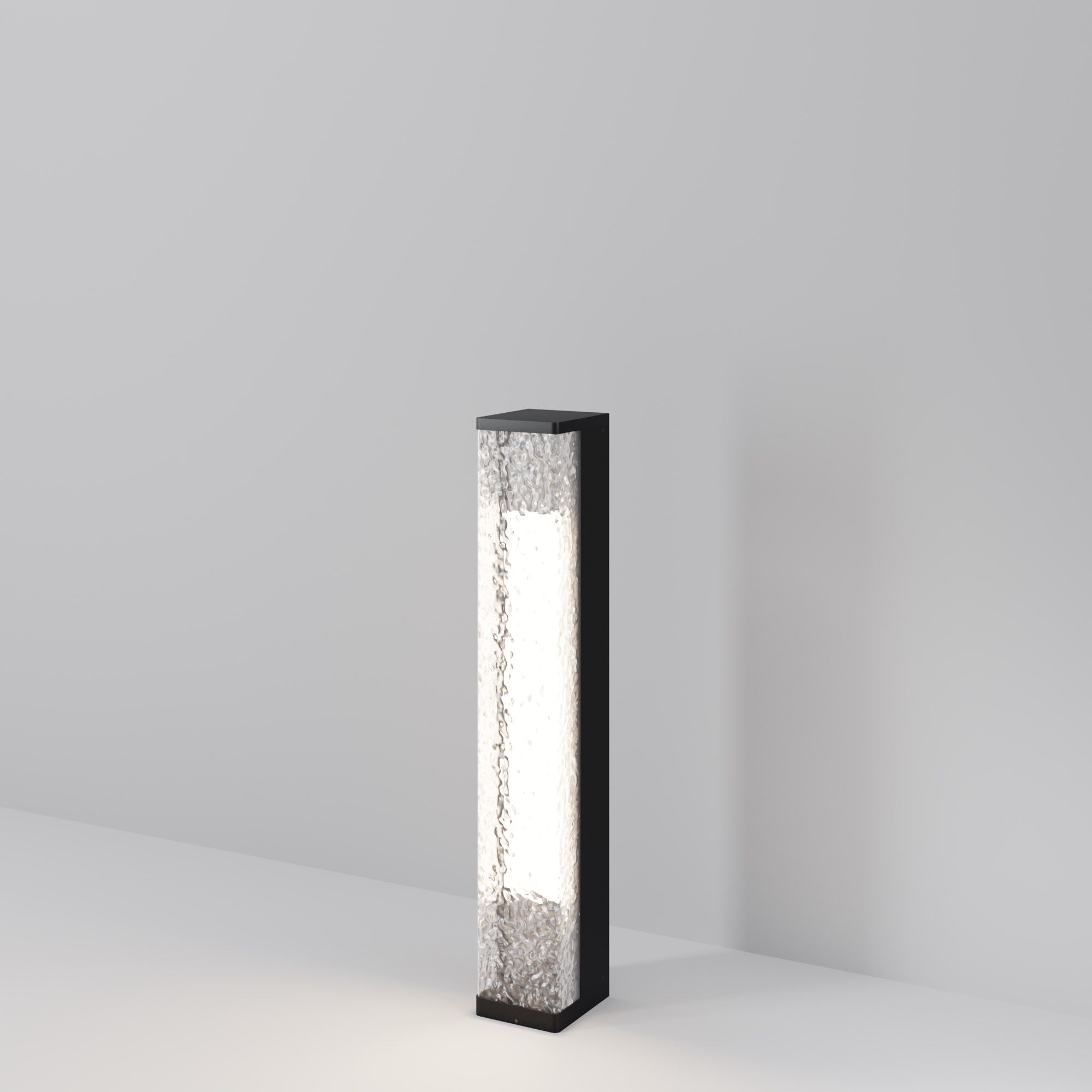 Lampa ogrodowa stojąca FLOEVA O142FL-L9BK, czarna, LED 9 W 3000 K IP65 – Maytoni