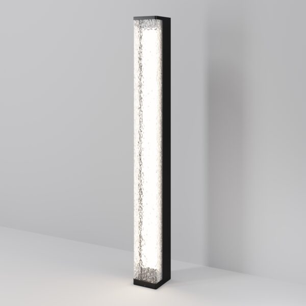 Lampa ogrodowa stojąca FLOEVA O142FL-L18BK, czarna, LED 18 W 3000 K IP65 – Maytoni