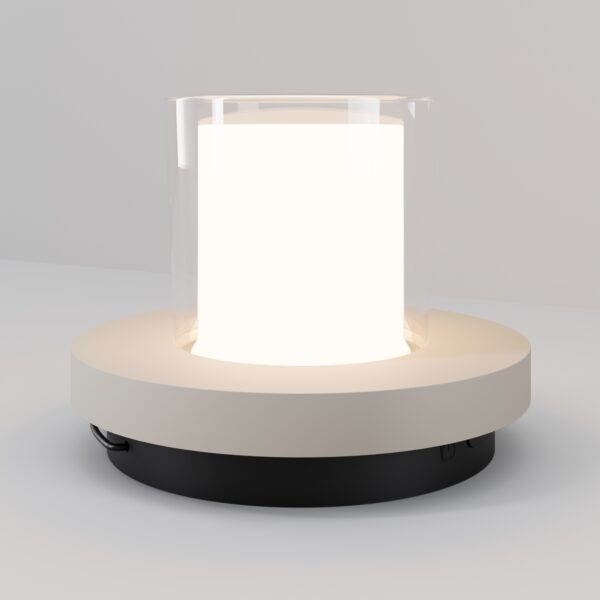 Lampa akumulatorowa zewnętrzna LANTRA O146TL-L2B2K, czarna, LED 2 W IP44 – Maytoni
