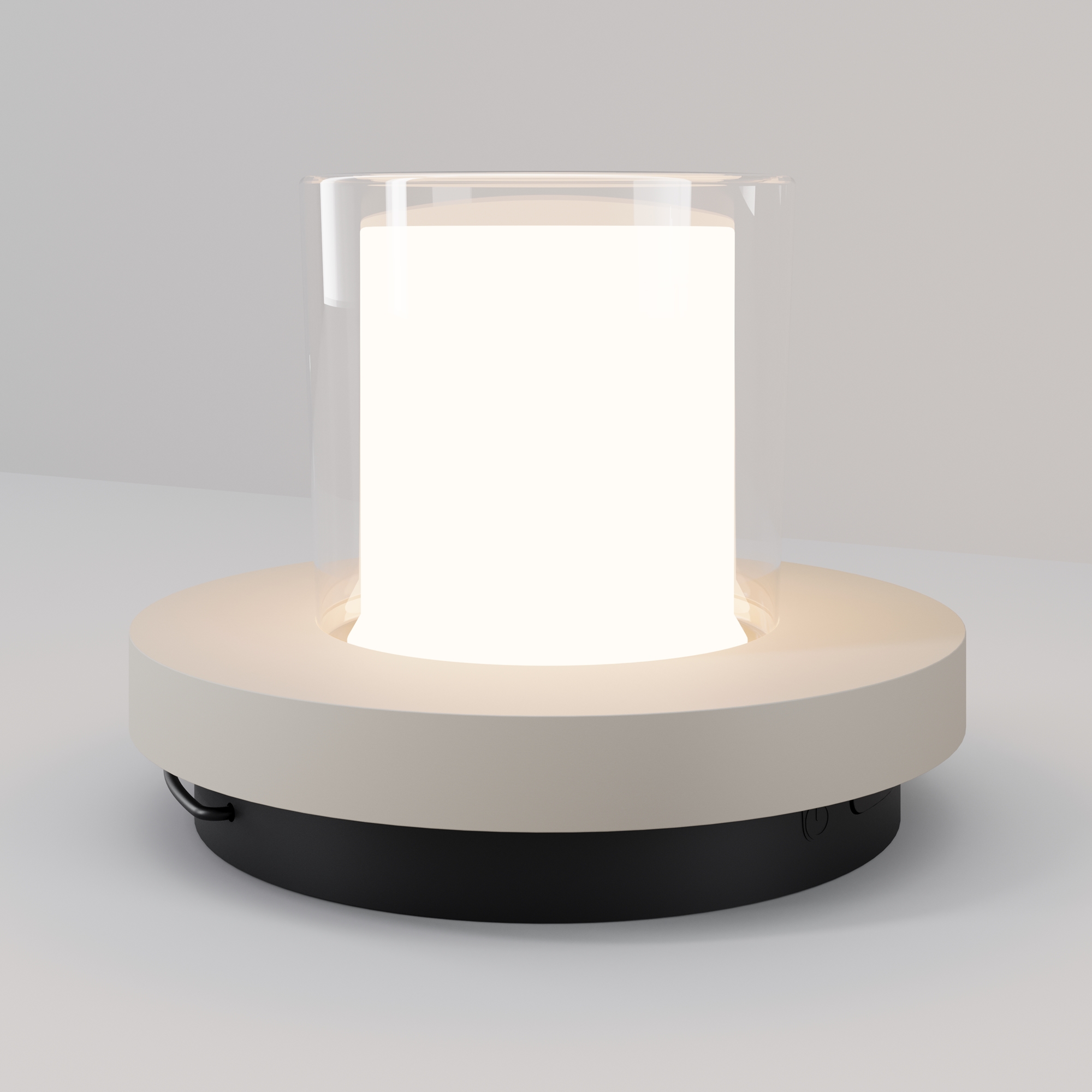 Lampa akumulatorowa zewnętrzna LANTRA O146TL-L2B2K, czarna, LED 2 W IP44 – Maytoni