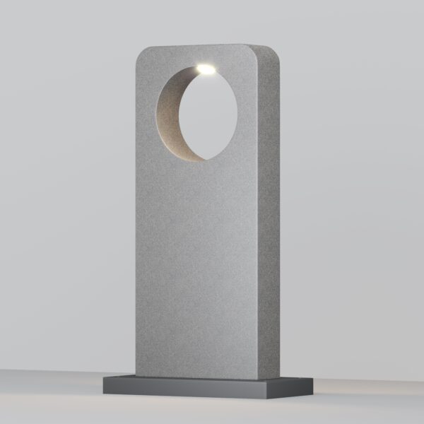 Lampa ogrodowa stojąca BETONE O469FL-L7CM3K1, cementowa, LED 7 W 3000 K IP65 – Maytoni