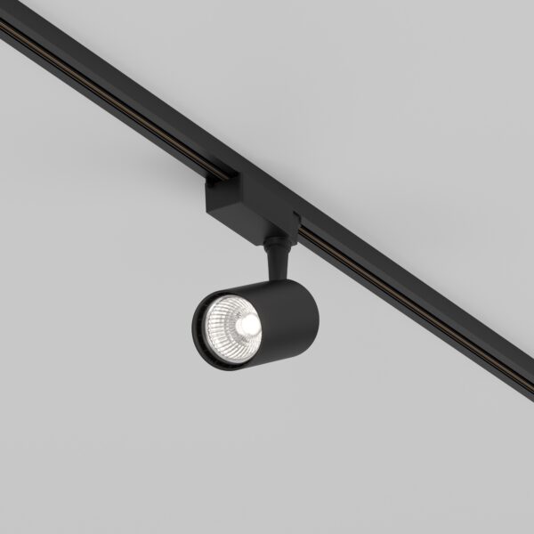 Reflektor do szyn 1-fazowych UNITY VUORO TR003-1-10W4K-S-B, czarny, LED 10 W 4000 K – Maytoni