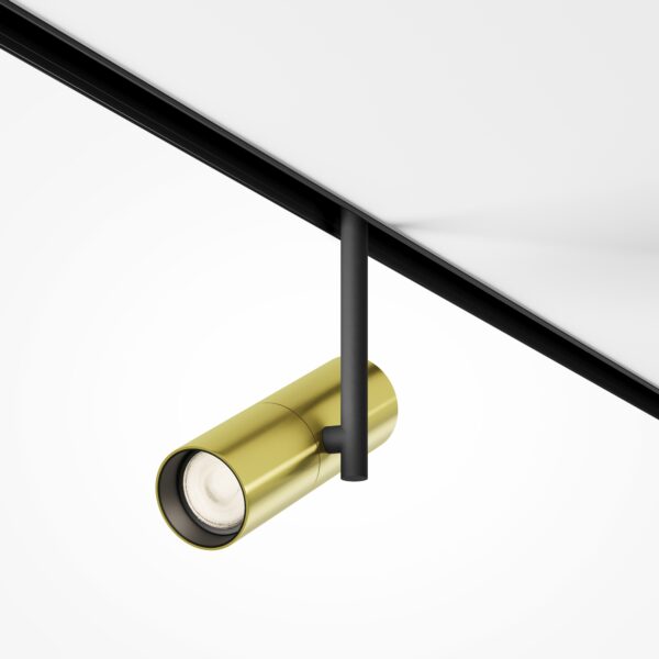 Reflektor do szyn magnetycznych EXILITY ELTI TR005-2-12W3K-BBS, czarny, LED 12 W 3000 K – Maytoni