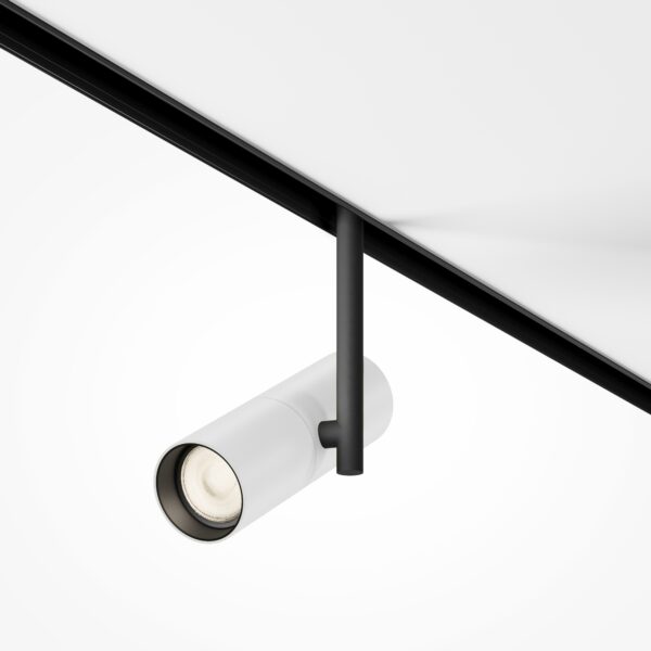 Reflektor do szyn magnetycznych EXILITY ELTI TR005-2-12W3K-BW, czarny, LED 12 W 3000 K – Maytoni