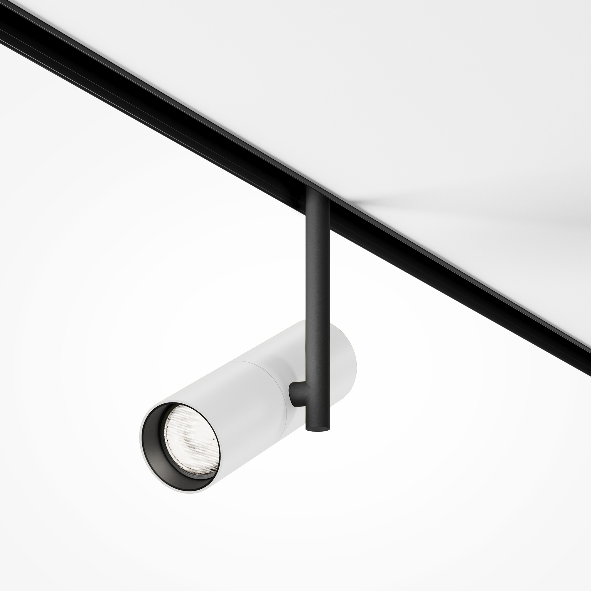 Reflektor do szyn magnetycznych EXILITY ELTI TR005-4-12W-DS-BW, czarny, LED 12 W – Maytoni