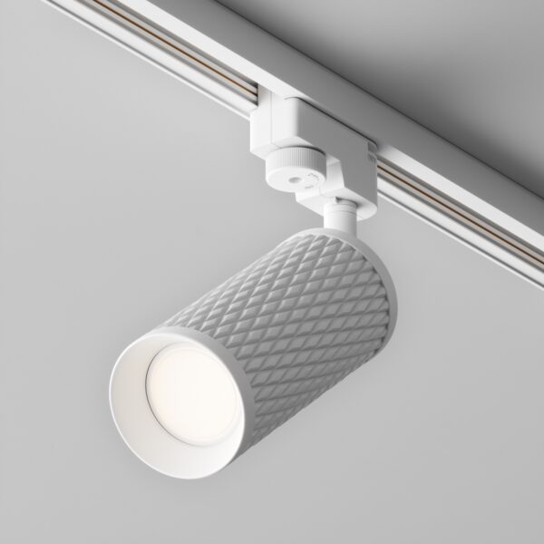 Reflektor do szyn 1-fazowych UNITY FOCUS DESIGN TR011-1-GU10-W, biały, 1×GU10 – Maytoni