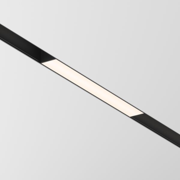 Oprawa liniowa do szyn magnetycznych S35 BASIS TR012-2-12W3K-B, czarna, LED 12 W 3000 K – Maytoni