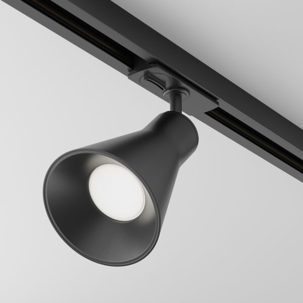 Oprawa do szyn 1-fazowych UNITY VIRAR TR022-1-GU10-B, czarna, 1×GU10 – Maytoni