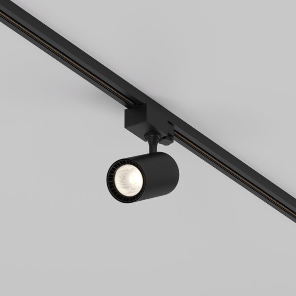 Reflektor do szyn 3-fazowych TRINITY VUORO TR029-3-10W3K-S-B, czarny, LED 10 W 3000 K – Maytoni