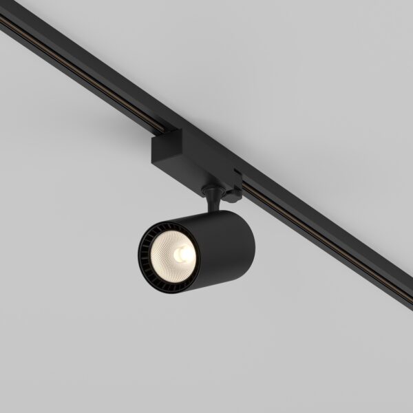 Reflektor do szyn 3-fazowych TRINITY VUORO TR029-3-26W3K-S-B, czarny, LED 26 W 3000 K – Maytoni