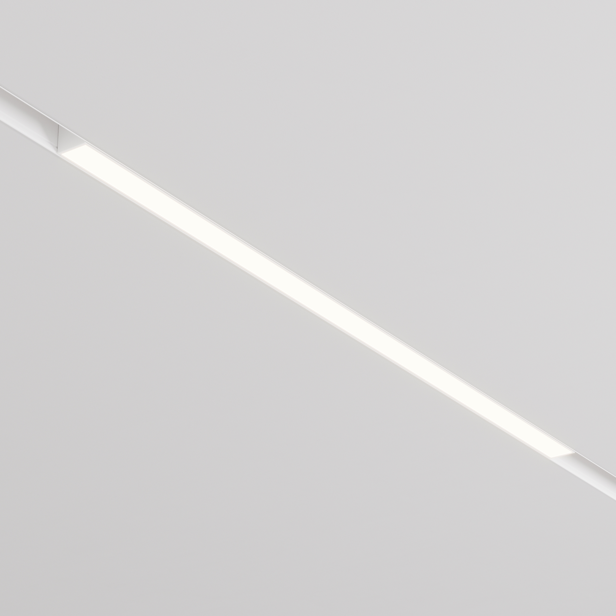 Oprawa liniowa do szyn magnetycznych EXILITY BASIS TR030-4-24W3K-WW-DS-W, biała, LED 24 W – Maytoni