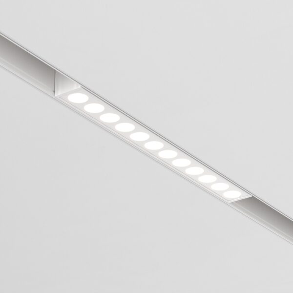 Oprawa liniowa do szyn magnetycznych EXILITY POINTS TR031-2-12W3K-W, biała, LED 12 W 3000 K – Maytoni