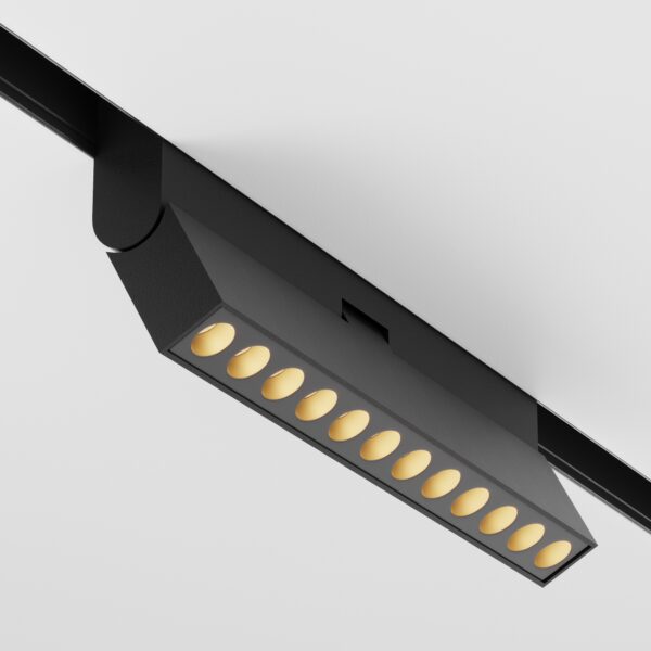 Oprawa liniowa do szyn magnetycznych EXILITY POINTS ROT TR033-4-12WTW-DD2-B, czarna, LED 12 W – Maytoni