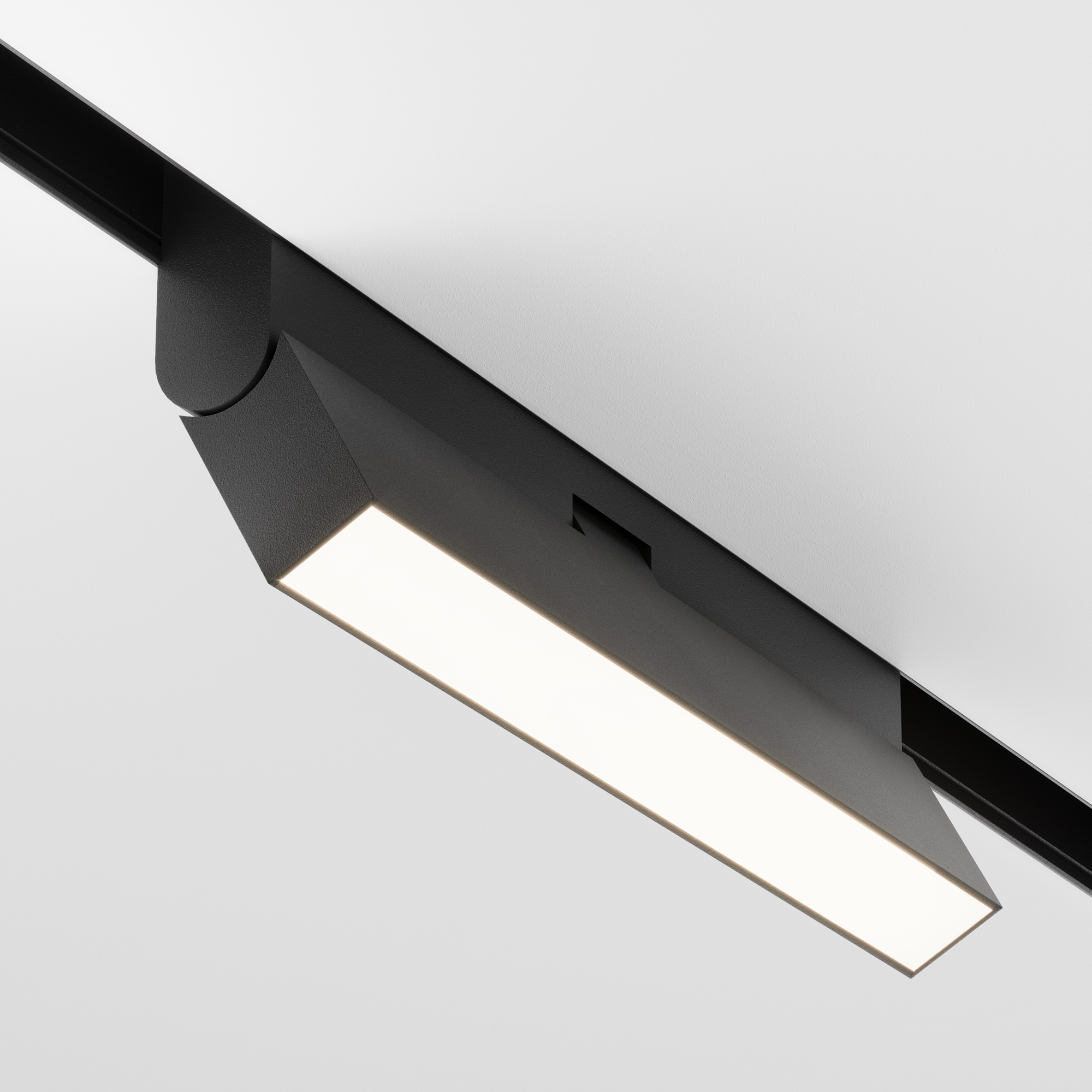 Oprawa liniowa do szyn magnetycznych EXILITY BASIS ROT TR036-4-12WTW-DD-B, czarna, LED 12 W – Maytoni