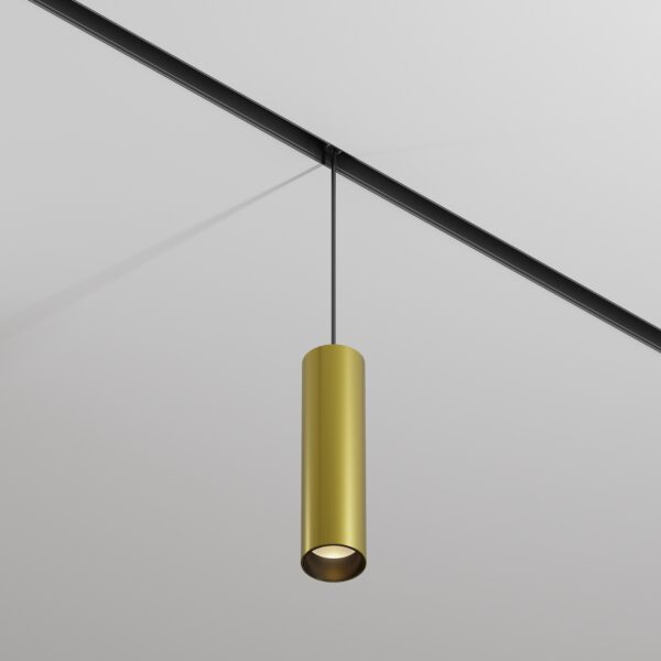 Lampa wisząca do szyn magnetycznych EXILITY FOCUS LED TR041-2-12W3K-BBS, czarna, 12 W 3000 K – Maytoni