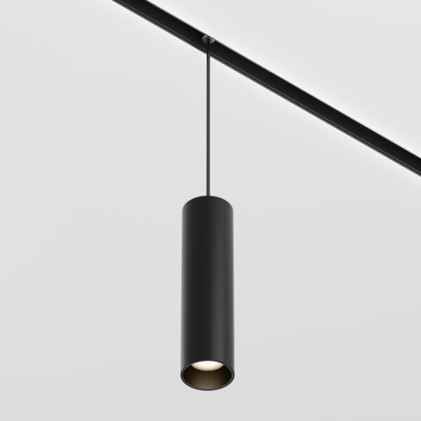 Lampa wisząca do szyn magnetycznych EXILITY FOCUS LED TR041-4-12W3K-M-DS-B, czarna, 12 W – Maytoni