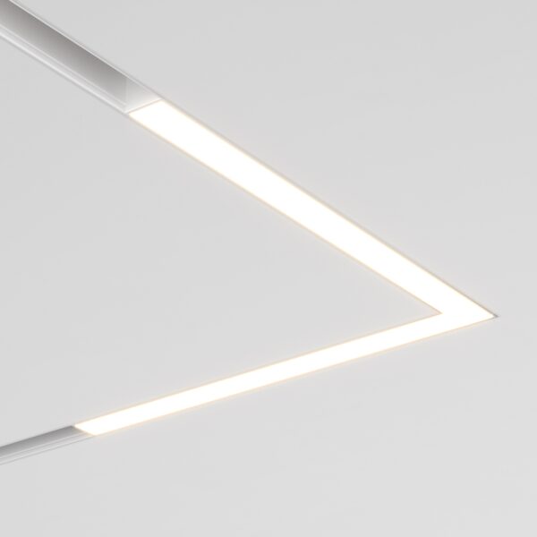 Oprawa do szyn magnetycznych EXILITY BASIS ANGLE TR042-2-24W3K-W, biała, LED 24 W 3000 K – Maytoni