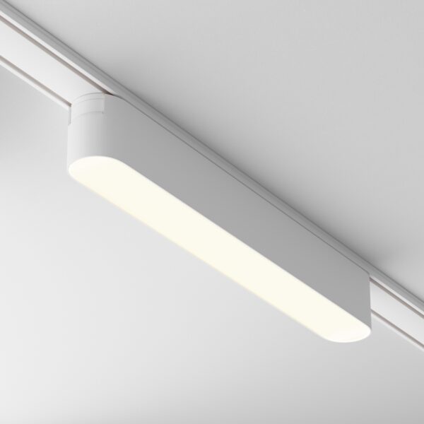Oprawa liniowa do szyn magnetycznych RADITY BASIS TR080-1-12W3K-W, biała, LED 12 W 3000 K – Maytoni