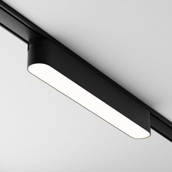 Oprawa liniowa do szyn magnetycznych RADITY BASIS TR080-1-12W4K-B, czarna, LED 12 W 4000 K – Maytoni