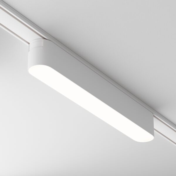 Oprawa liniowa do szyn magnetycznych RADITY BASIS TR080-1-12W4K-W, biała, LED 12 W 4000 K – Maytoni