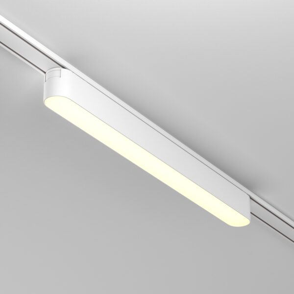 Oprawa liniowa do szyn magnetycznych RADITY BASIS TR080-1-18W3K-W, biała, LED 16 W 3000 K – Maytoni