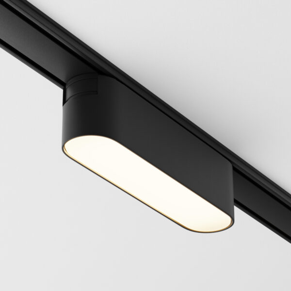 Oprawa liniowa do szyn magnetycznych RADITY BASIS TR080-1-6W3K-B, czarna, LED 6 W 3000 K – Maytoni