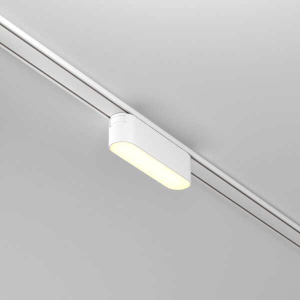 Oprawa liniowa do szyn magnetycznych RADITY BASIS TR080-1-6W3K-W, biała, LED 6 W 3000 K – Maytoni