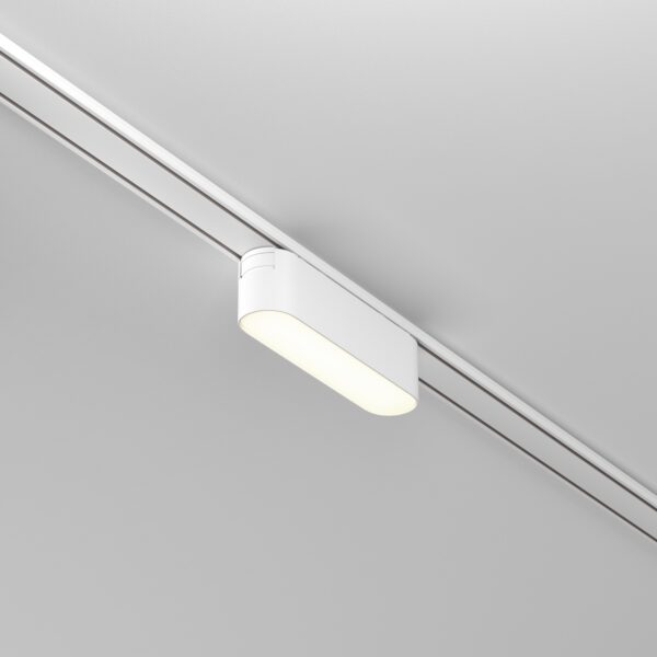 Oprawa liniowa do szyn magnetycznych RADITY BASIS TR080-1-6W4K-W, biała, LED 6 W 4000 K – Maytoni
