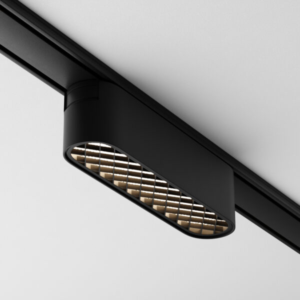 Oprawa liniowa do szyn magnetycznych RADITY BASIS GRID TR084-1-6W4K-B, czarna, LED 6 W 4000 K – Maytoni